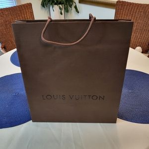 Louis Vuitton shopping bag
